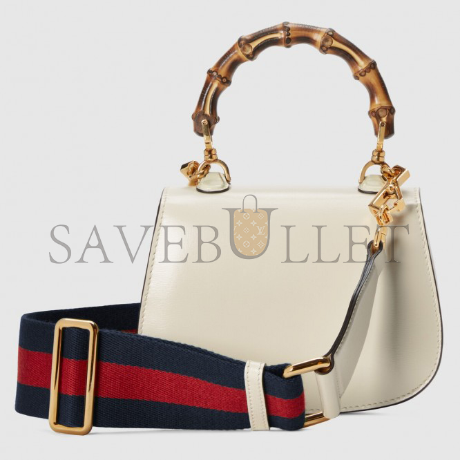 GUCCI BAMBOO 1947 MINI TOP HANDLE BAG ‎686864 （17*12*7.5cm)